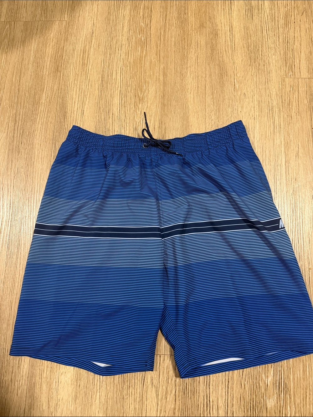 New Nike men’s  blue Gradient Swim Shorts Xl